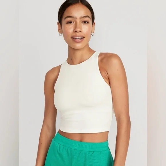 NWOT! Sea Salt Light Support PowerChill Longline Sports Bra - Multiple 💛 - Picture 1 of 8